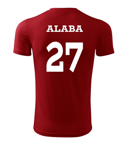 Dětský fotbalový dres Alaba - Fotbalové dresy dětské