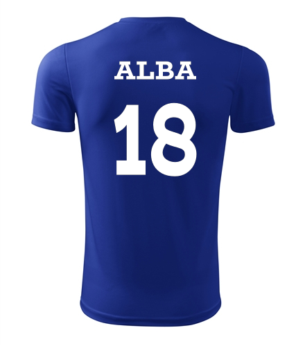 Dětský fotbalový dres Alba - Fotbalové dresy dětské