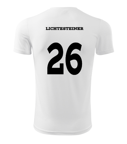 Dětský fotbalový dres Lichtesteiner - Fotbalové dresy dětské